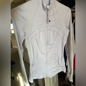LIGHT BLUE LULULEMON DEFINE JACKET SIZE 4